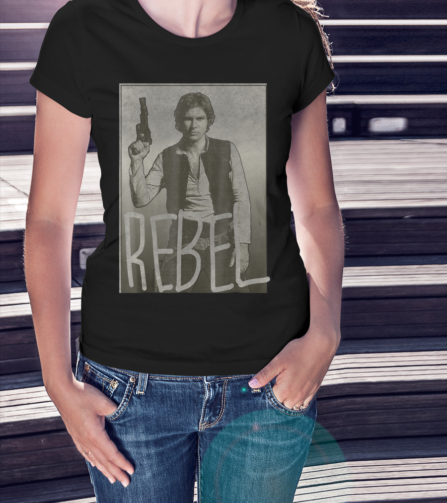 Star Wars Han Solo Rebel T-Shirt