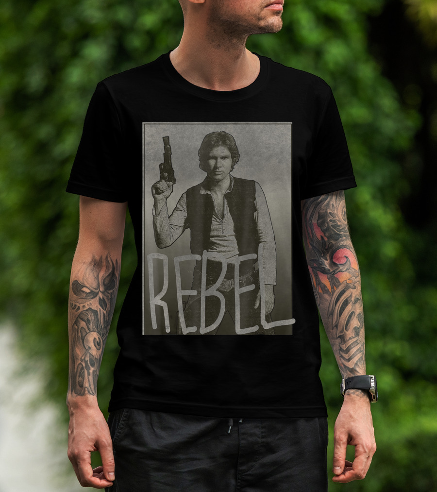 Star Wars Han Solo Rebel T-Shirt
