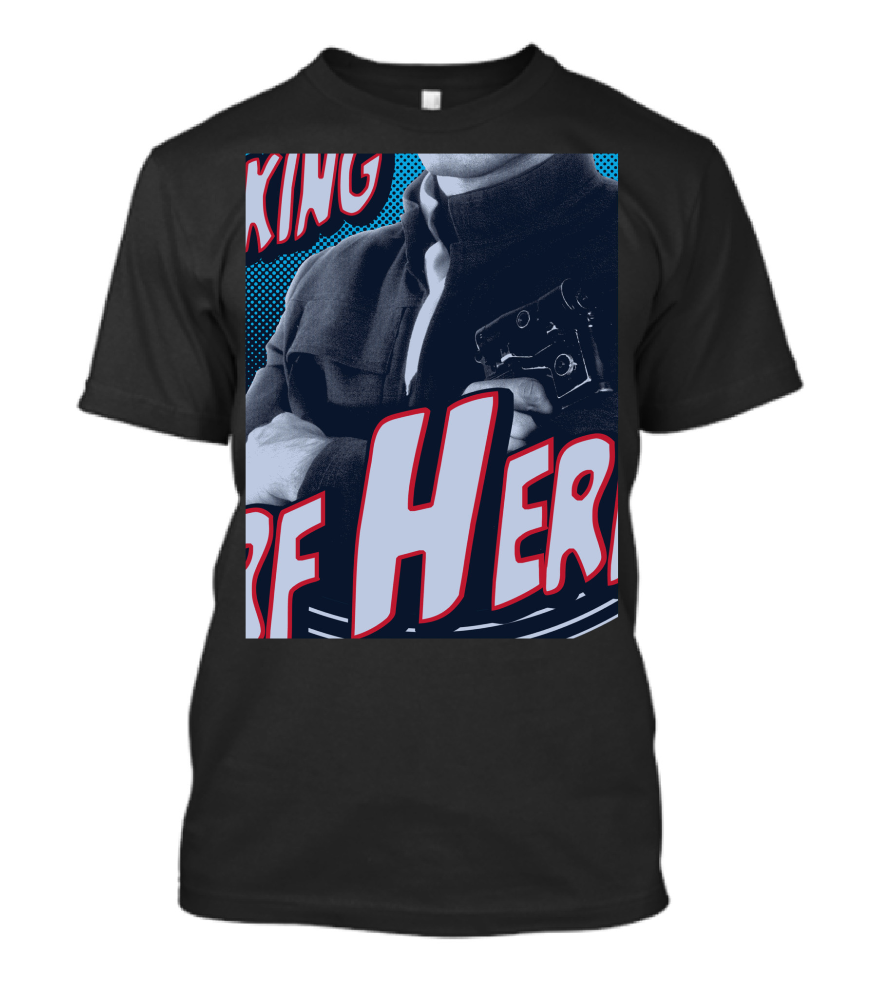 Star Wars Han Solo Smirking Scruffy Nerf Herder Pistol T-Shirt