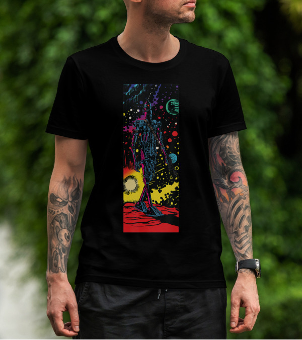 Star Wars Ig 88 Retro Sci-Fi Comic T-Shirt