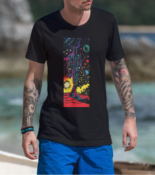 Star Wars Ig 88 Retro Sci-Fi Comic T-Shirt