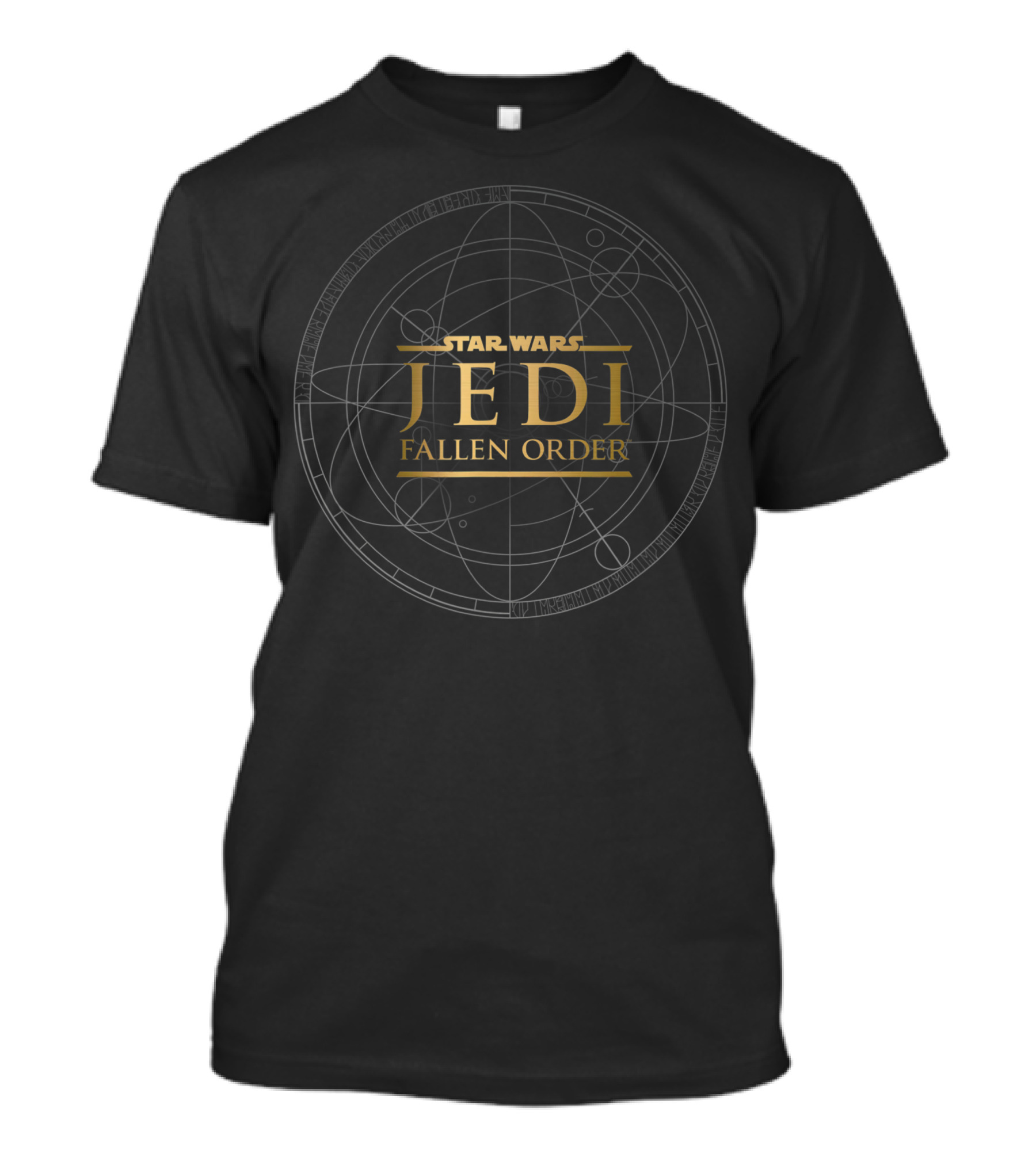 Star Wars Jedi Fallen Order Golden Logo With Astronomical T-Shirt