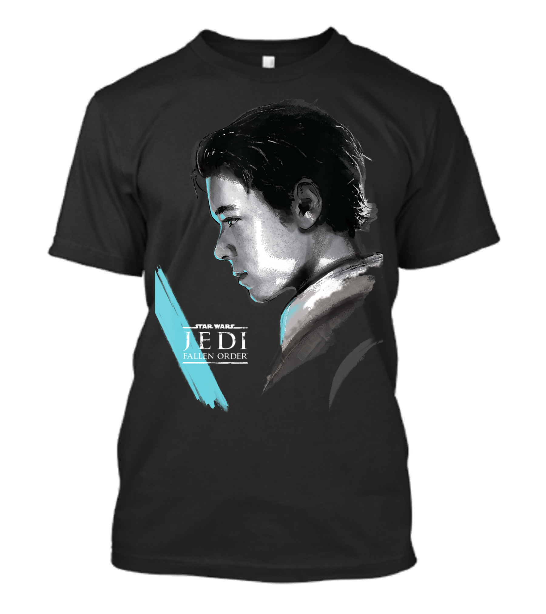 Star Wars Jedi Fallen Order Cal Kestis Profile T-Shirt