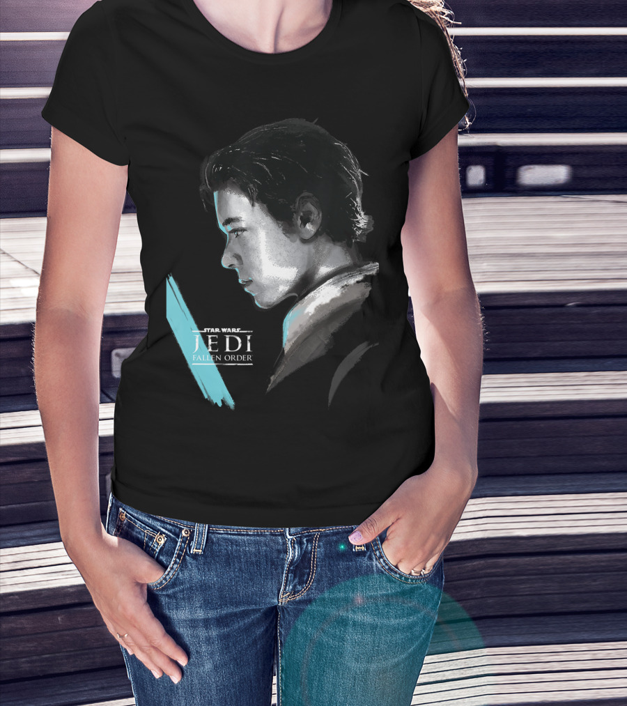 Star Wars Jedi Fallen Order Cal Kestis Profile T-Shirt