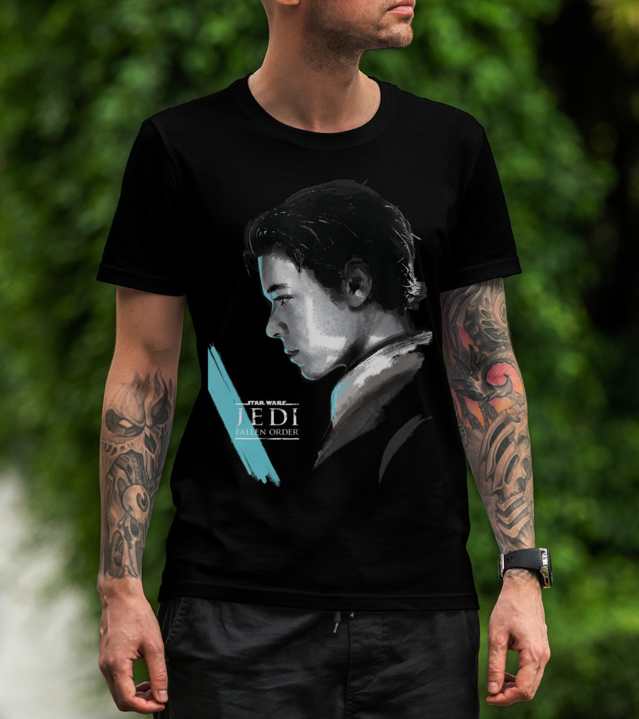 Star Wars Jedi Fallen Order Cal Kestis Profile T-Shirt
