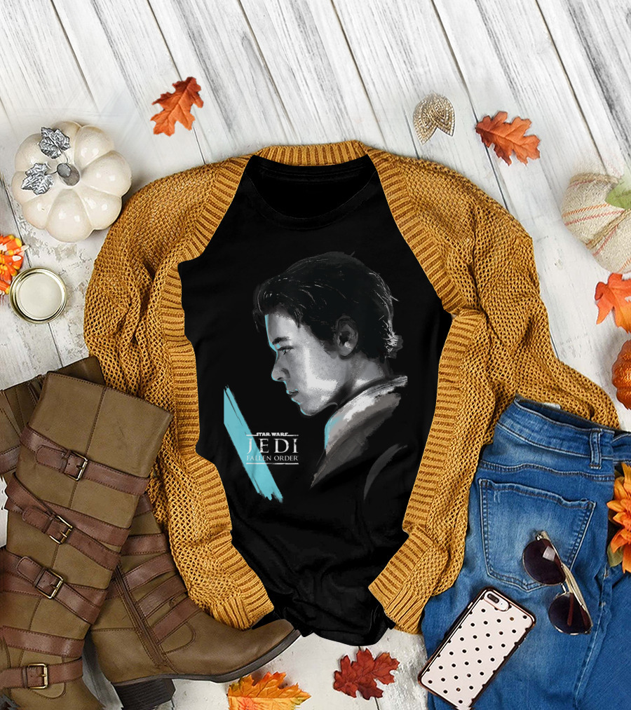 Star Wars Jedi Fallen Order Cal Kestis Profile T-Shirt