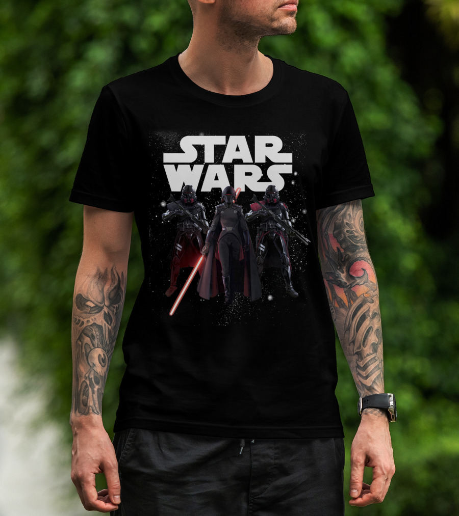 Star Wars Jedi Fallen Order Second Sister And Purge Trooper Trio T-Shirt