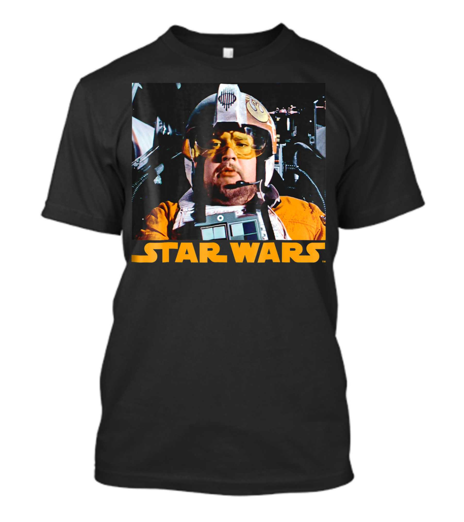 Star Wars Jek Tono Porkins Pilot Image T-Shirt