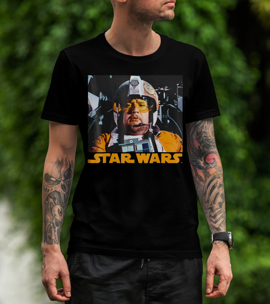Star Wars Jek Tono Porkins Pilot Image T-Shirt