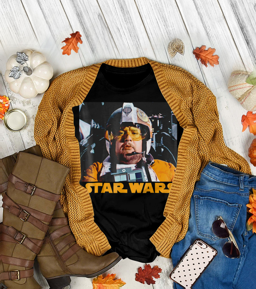 Star Wars Jek Tono Porkins Pilot Image T-Shirt
