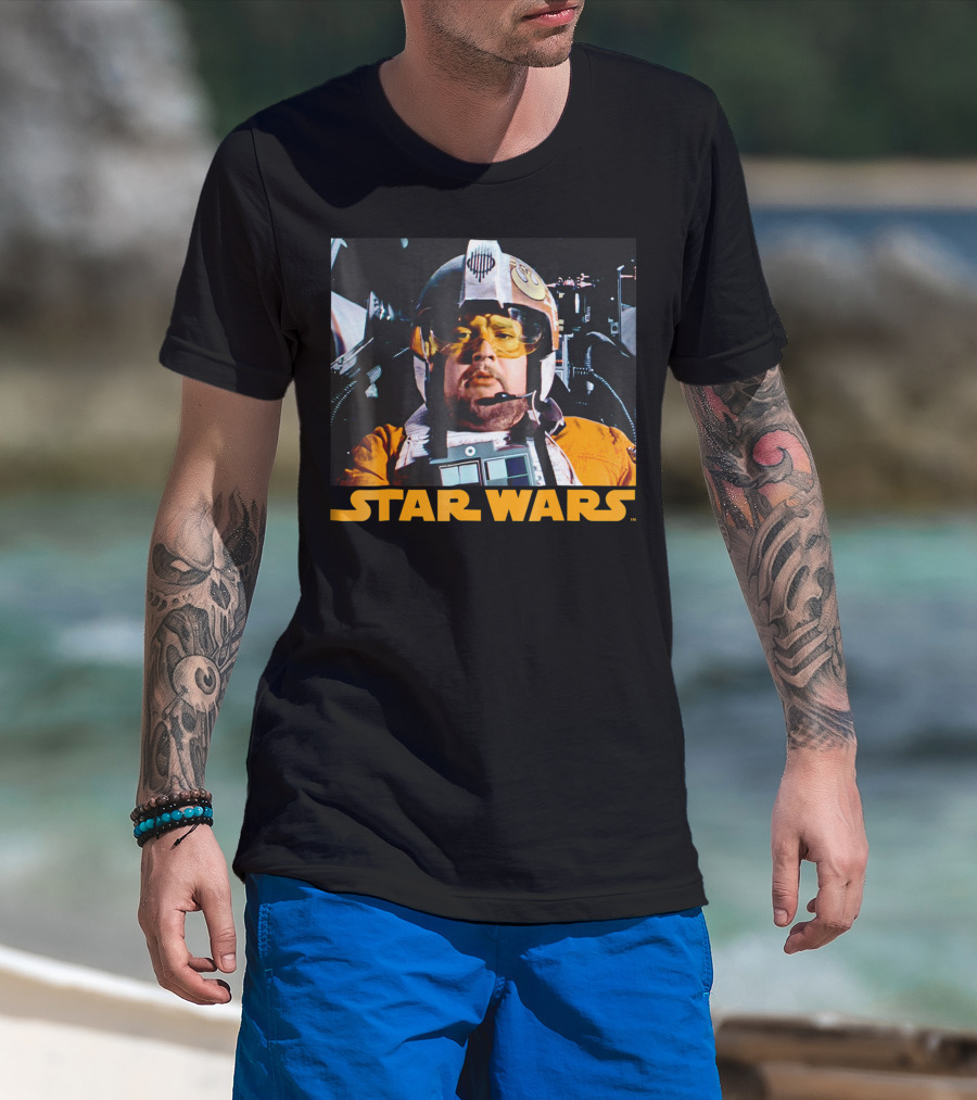Star Wars Jek Tono Porkins Pilot Image T-Shirt