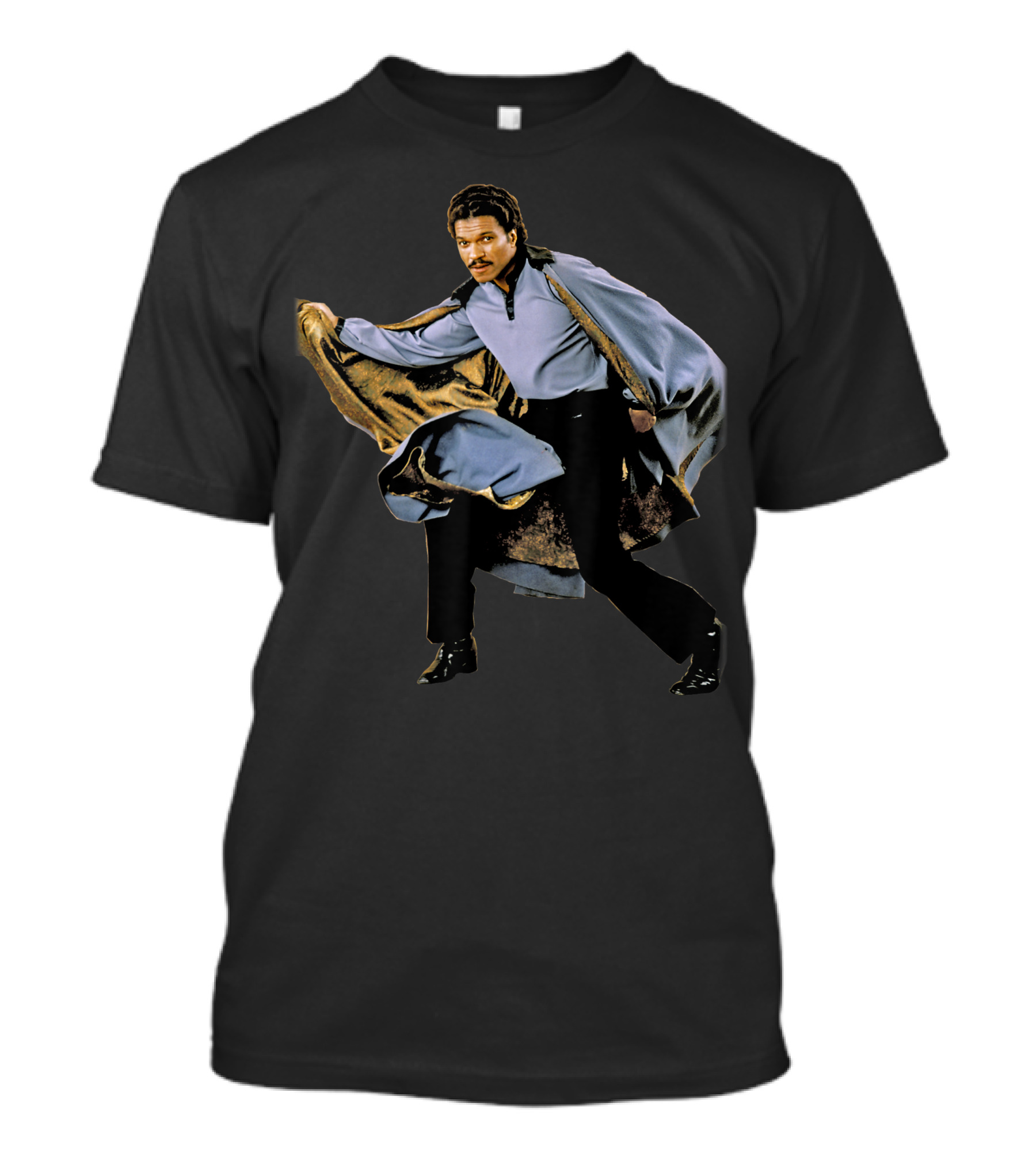 Star Wars Lando Calrissian Character Cape Pose T-Shirt