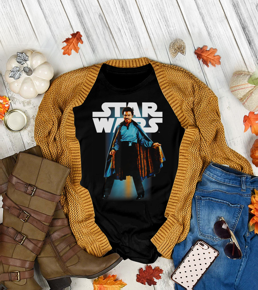 Star Wars Lando Calrissian Iconic Cape Pose T-Shirt