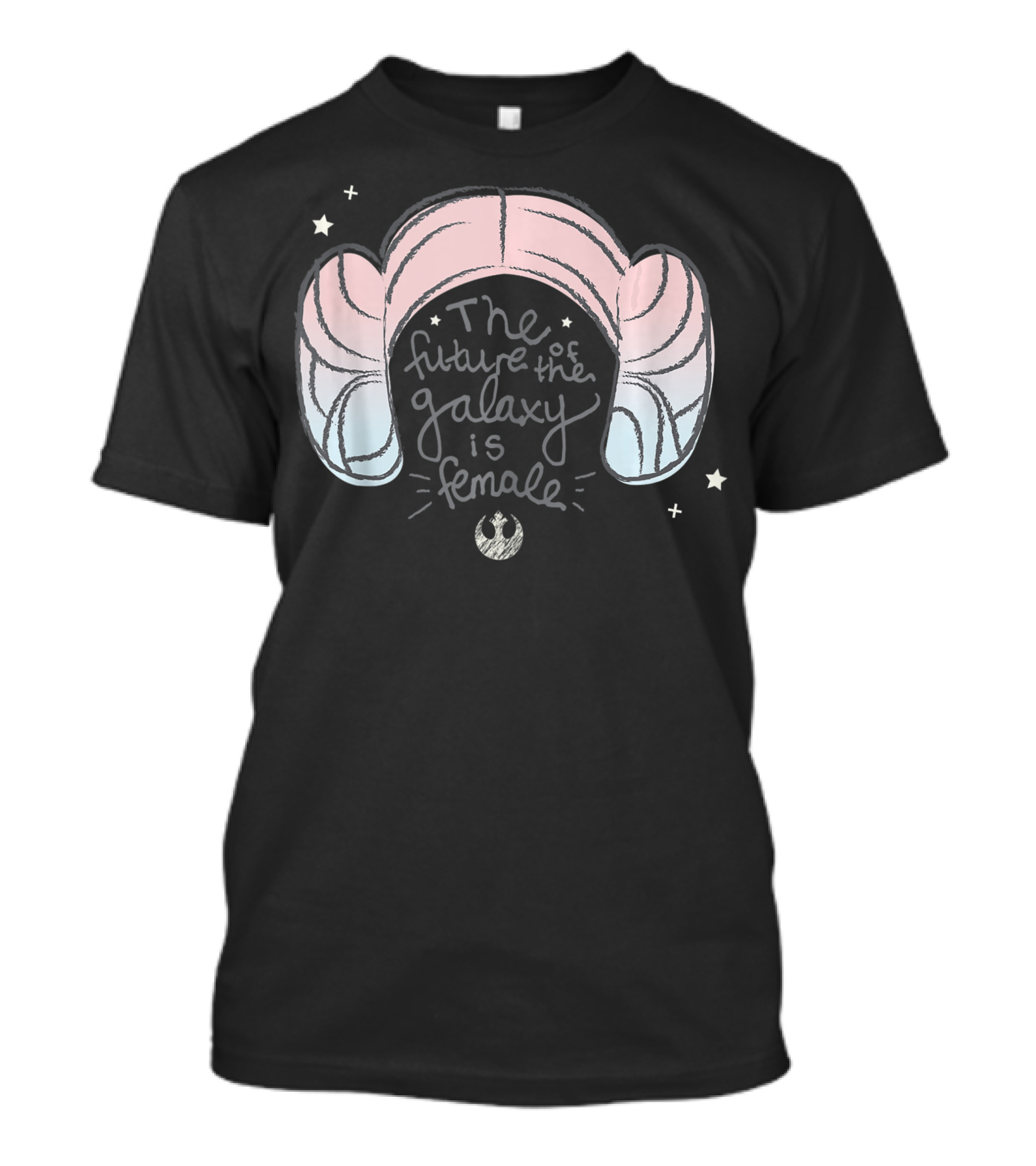Star Wars Leia The Future Of The Galaxy Is Female T-Shirt