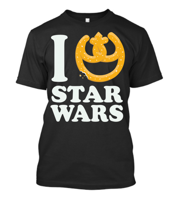 I Love Star Wars Pretzel Rebel Icon Oktoberfest T-Shirt