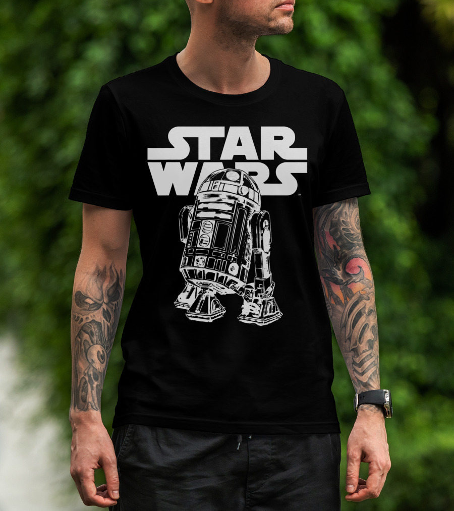 Star Wars R2 D2 Pose Tw Droid T-Shirt