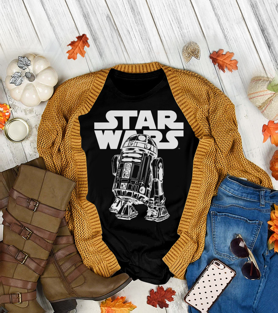 Star Wars R2 D2 Pose Tw Droid T-Shirt