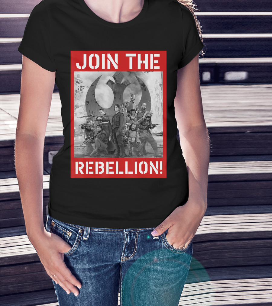 Join The Rebellion Star Wars Rogue One Rebel Alliance Force T-Shirt