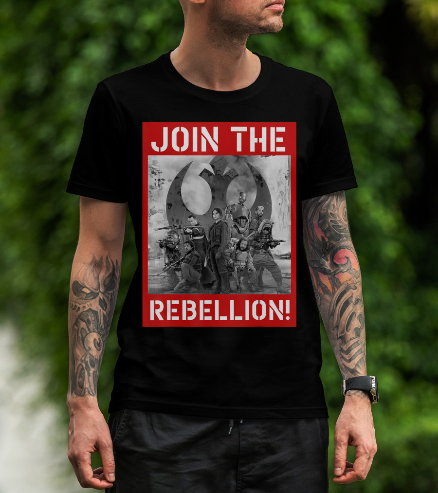 Join The Rebellion Star Wars Rogue One Rebel Alliance Force T-Shirt