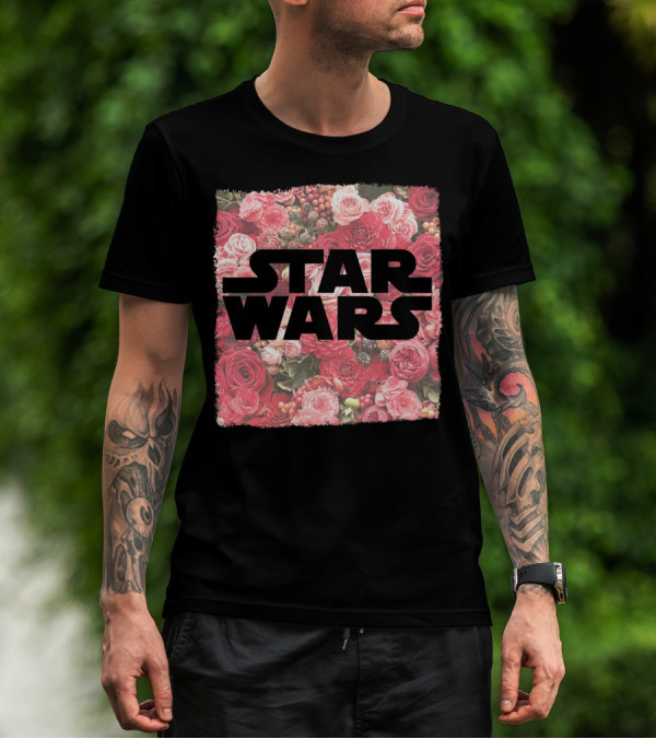 Star Wars Floral Rose T-Shirt