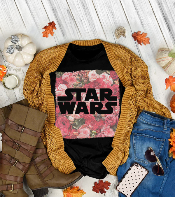 Star Wars Floral Rose T-Shirt