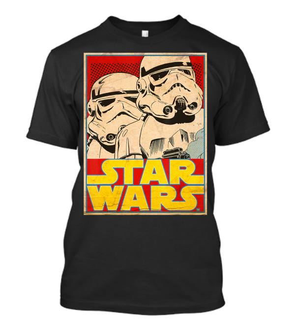 Star Wars Stormtrooper Vintage Trading Card T-Shirt