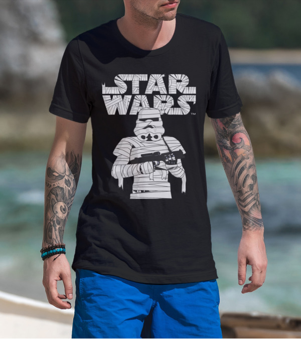Star Wars Stormtrooper Mummy Halloween Costume T-Shirt
