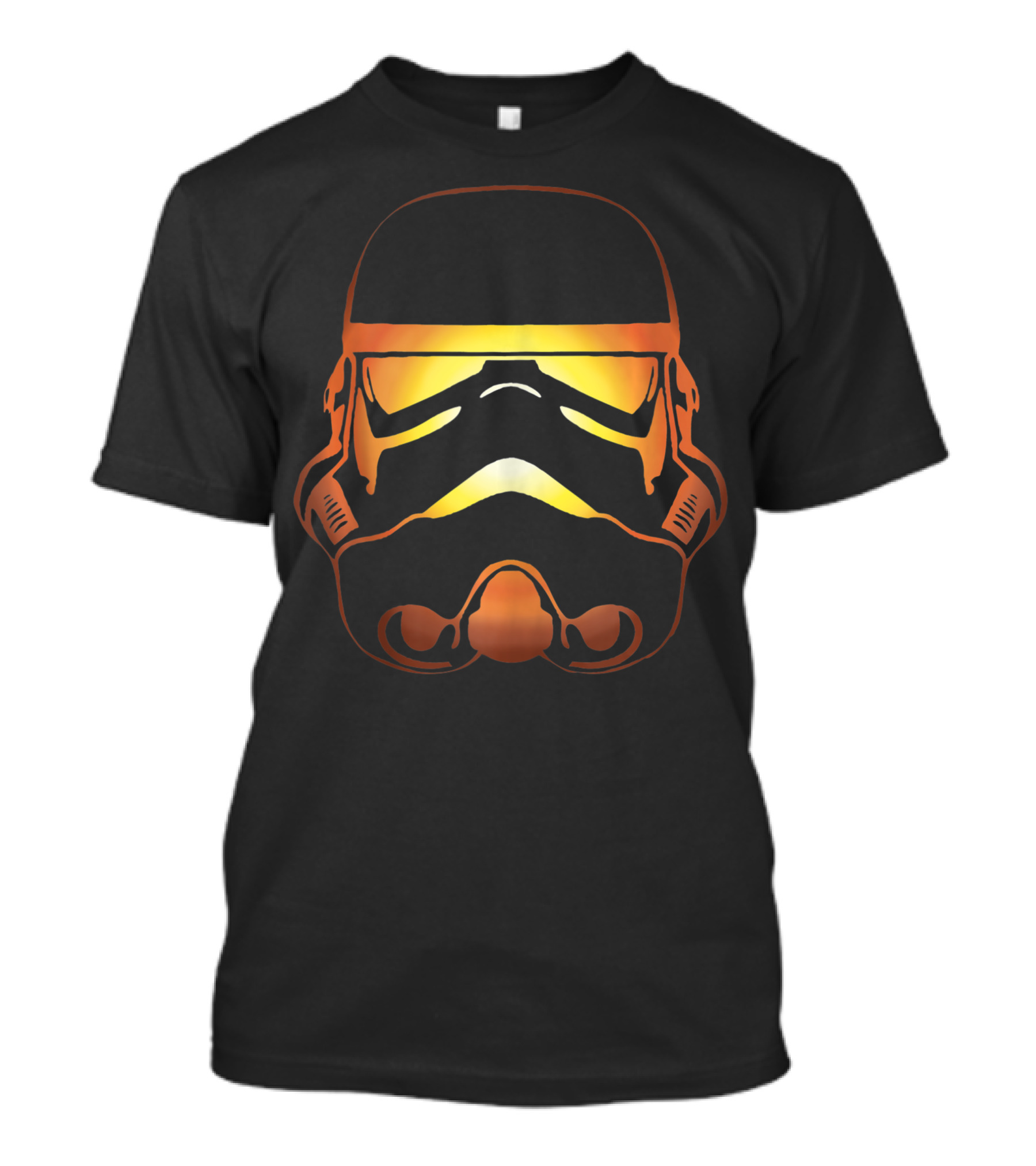 Star Wars Stormtrooper Pumpkin Glow Helmet T-Shirt
