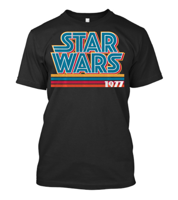 Star Wars Vintage Stripes 1977 T-Shirt