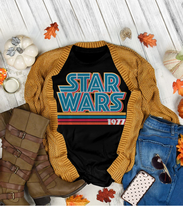 Star Wars Vintage Stripes 1977 T-Shirt