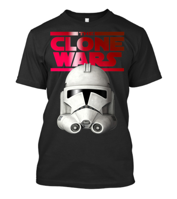 Star Wars The Clone Wars Trooper Helmet Iconic T-Shirt