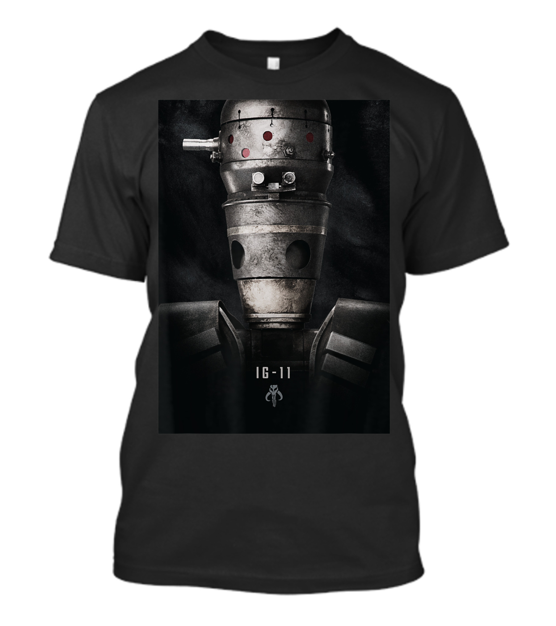 Star Wars The Mandalorian IG-11 Droid Head Close-Up T-Shirt