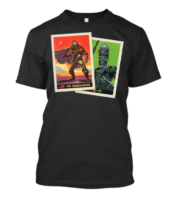 Star Wars The Mandalorian IG-11 Trading Card T-Shirt