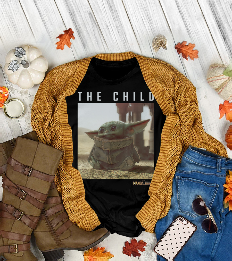 Star Wars The Mandalorian The Child Long Ears The Child Mandalorian T-Shirt