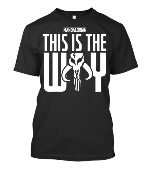 The Mandalorian This Is The Way Mythosaur Emblem T-Shirt