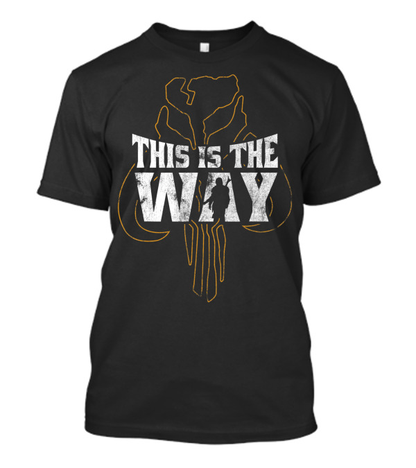 Star Wars The Mandalorian This Is The Way Mythosaur Overlay T-Shirt