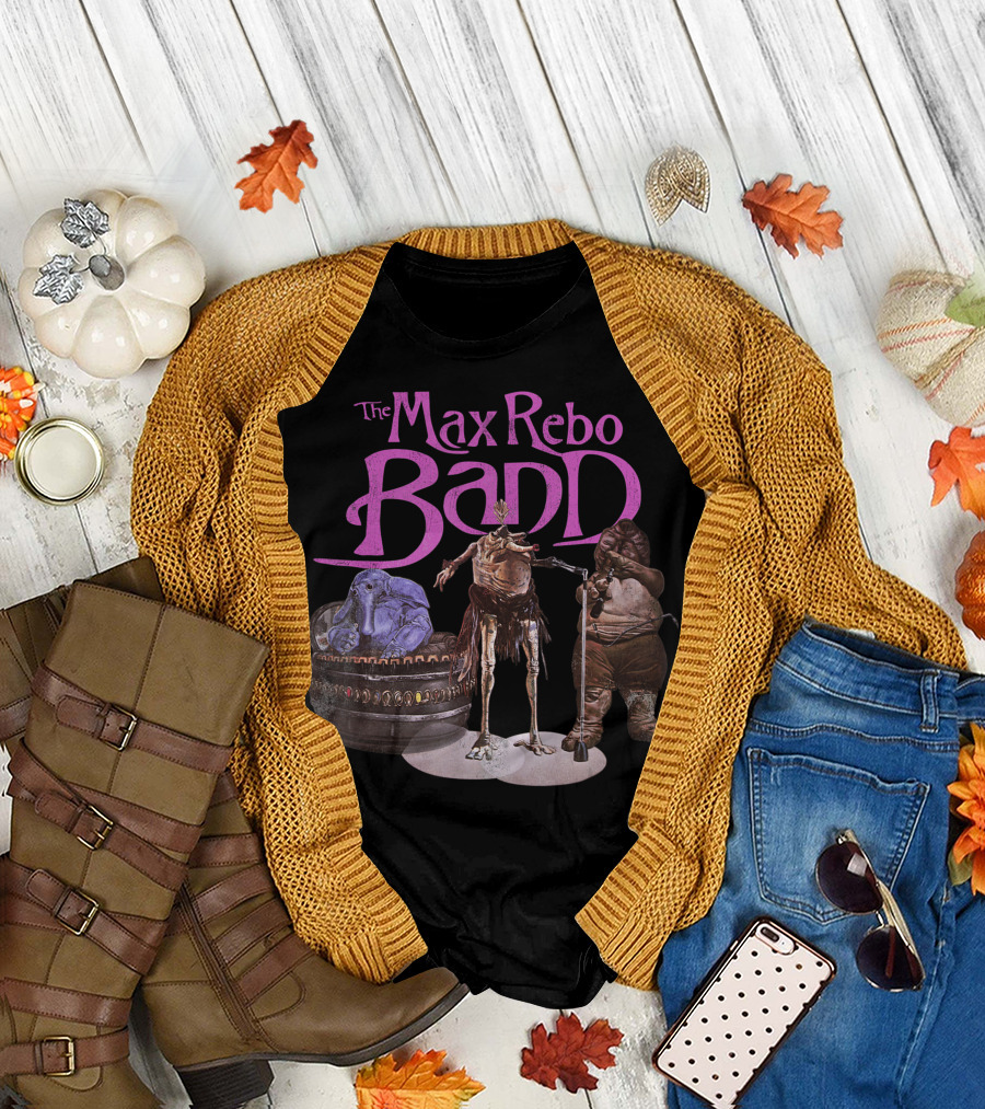 Max Rebo Band Star Wars Vintage 70s Epic Rock T-Shirt