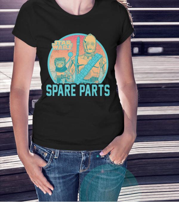 Star Wars Babu Frik C-3PO Spare Parts T-Shirt