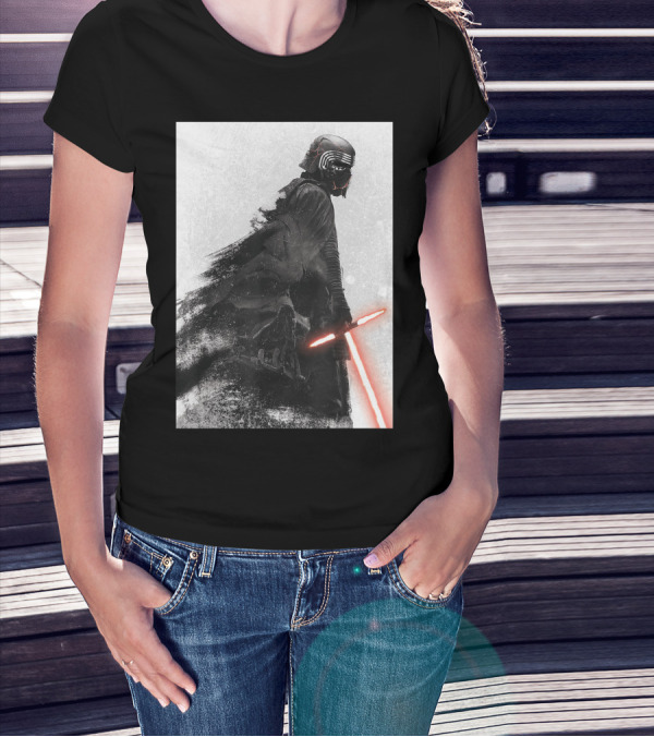 Star Wars The Rise Of Skywalker Kylo Ren Lightsaber Duel T-Shirt