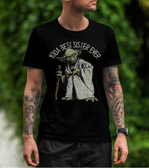 Yoda Best Sister Ever Star Wars Iconic Yoda T-Shirt