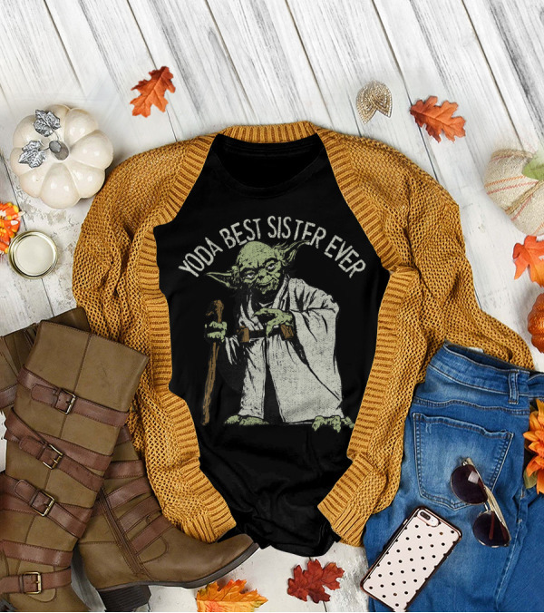 Yoda Best Sister Ever Star Wars Iconic Yoda T-Shirt
