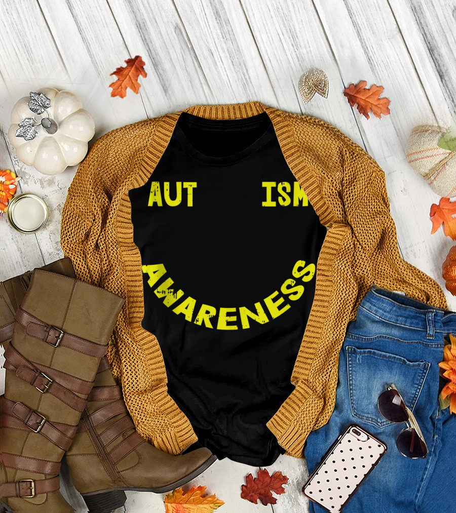 Autism Awareness Smile for Autistic Children T-Shirt