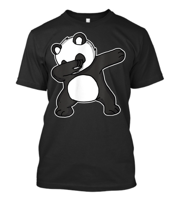 Dabbing Panda Dab Dance Cool Panda Lover Iconic T-Shirt