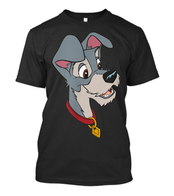 Disney Tramp Character Portrait Lady And The Tramp T-Shirt