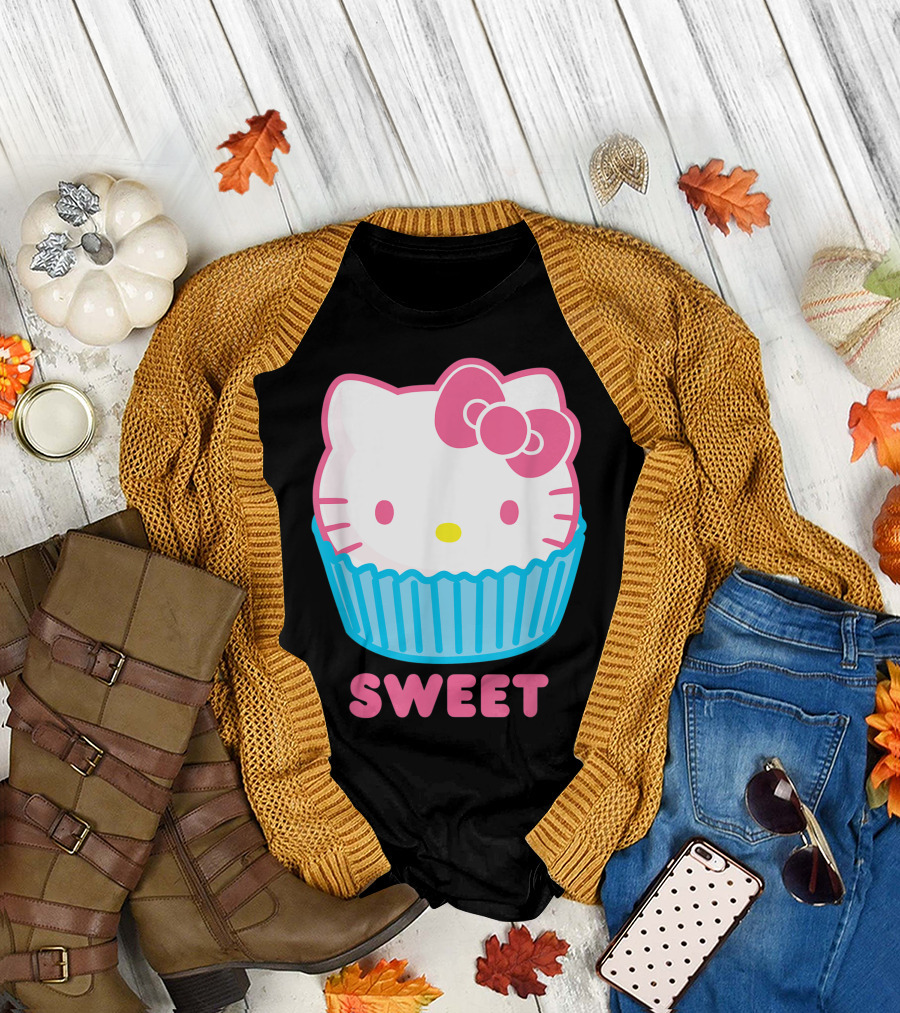 Hello Kitty Sweet Cupcake Face T-Shirt