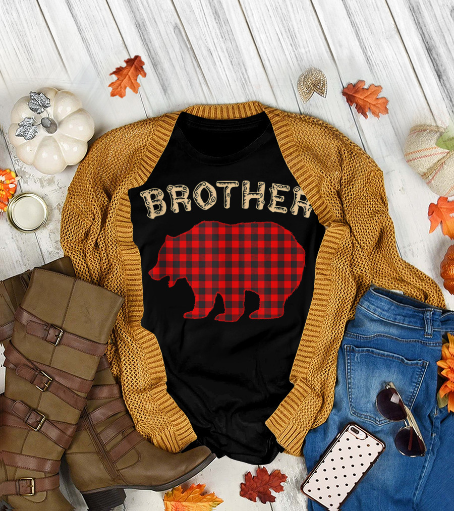 Brother Bear Plaid T-Shirt