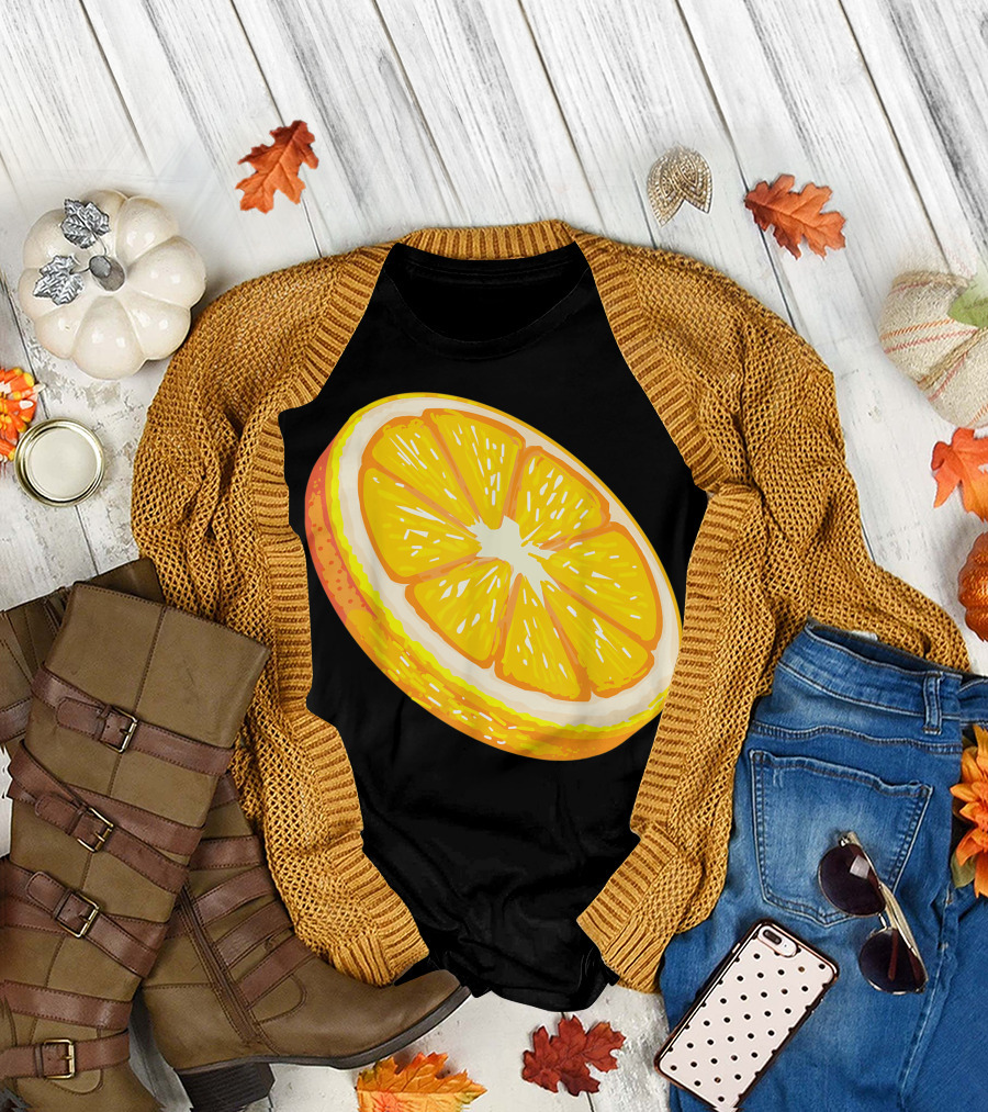 Orange Slice Juicy I Love Cool Juicy Oranges T-Shirt