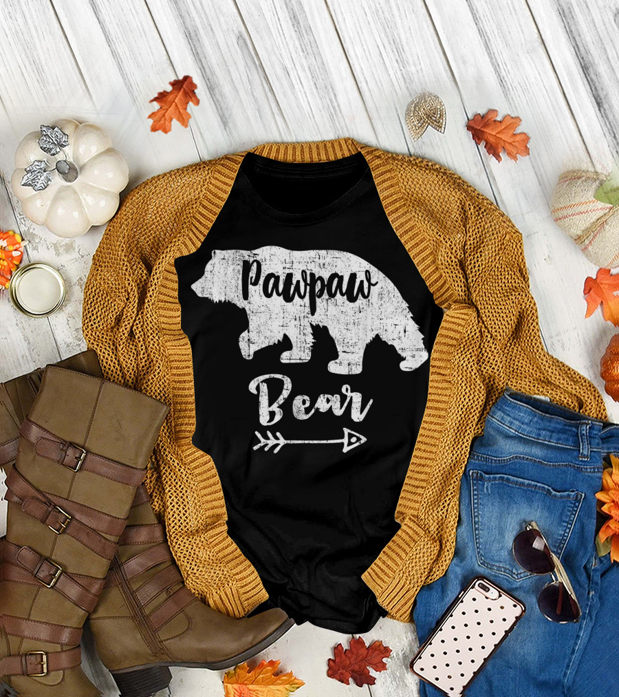 Pawpaw Bear Arrow T-Shirt