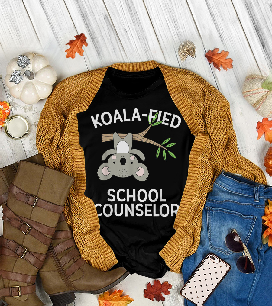 Koala-Fied School Counselor Back To School Guidance T-Shirt