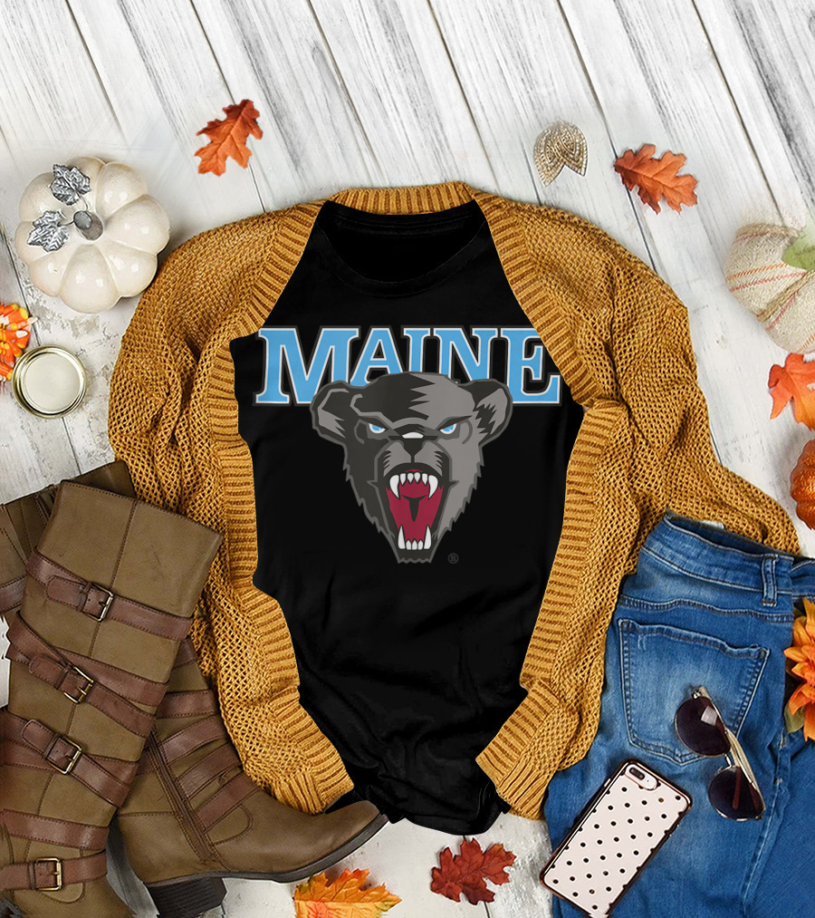 Maine Black Bears NCAA University Of Maine Ppme001 T-Shirt